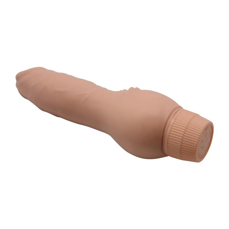 Realistyczny penis z wypustkami do łechtaczki 19cm